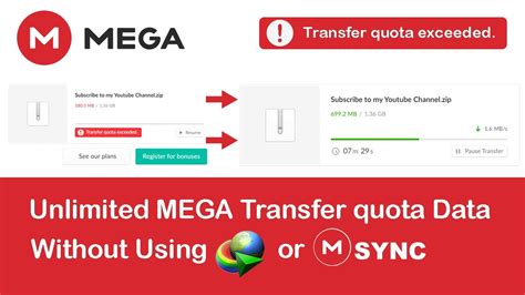 mega unlimited transfer quota apk